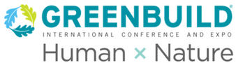 Greenbuild logo with theme